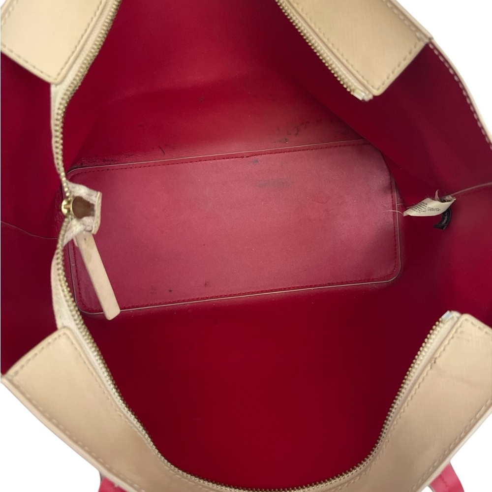 Kate Spade Tan & Red Tote, Coach Wallet, Twillies, Keychain, Xbody Chain & Dusty - Picture 9 of 16